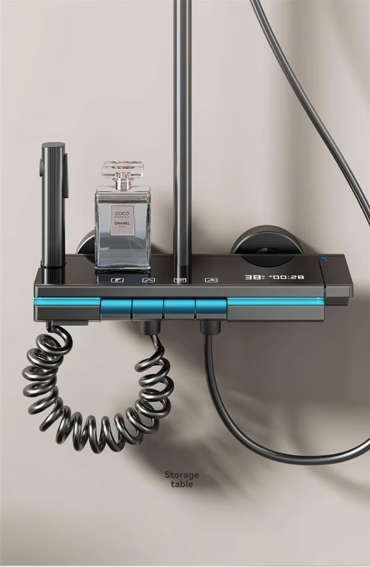 Luxury Shower Thermostat System Set