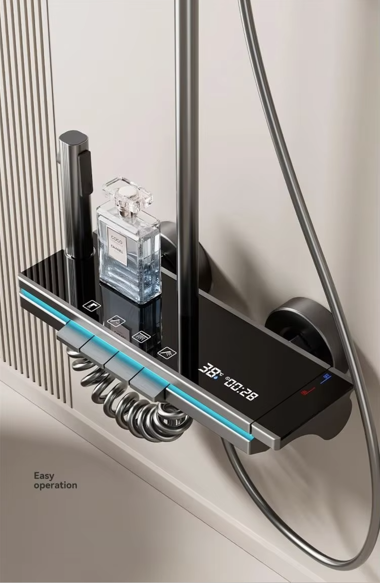 Luxury Shower Thermostat System Set