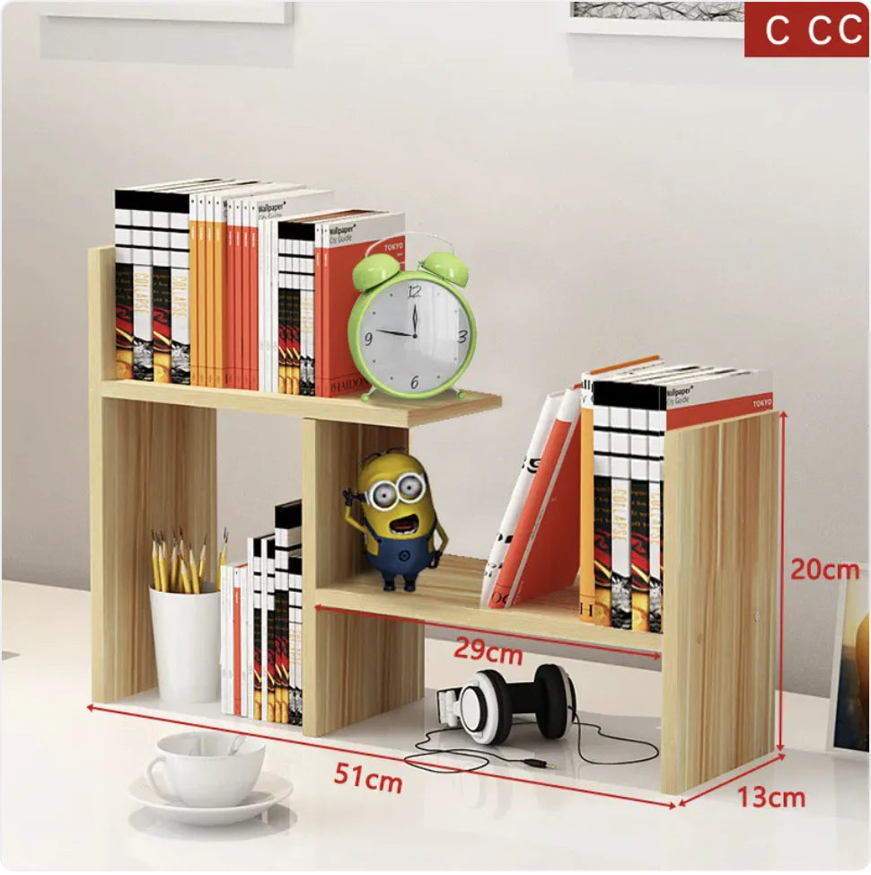 Multi-Layer Children's Desktop Bookshelf