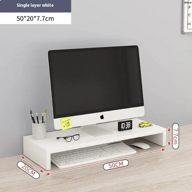 Acrylic & Wood Desktop Organizer Stand