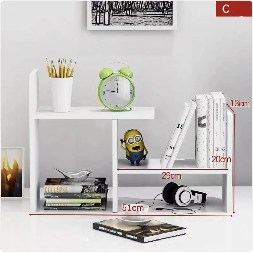 Multi-Layer Children's Desktop Bookshelf