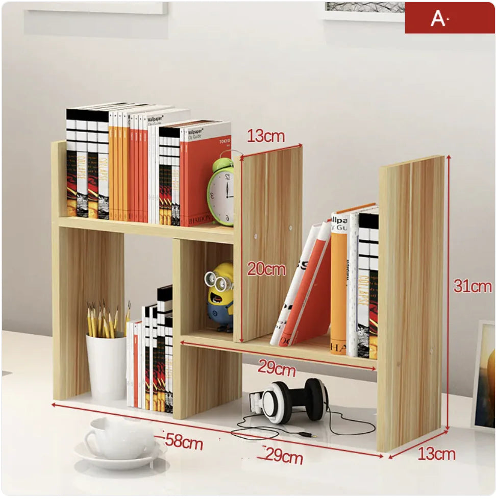 Multi-Layer Children's Desktop Bookshelf