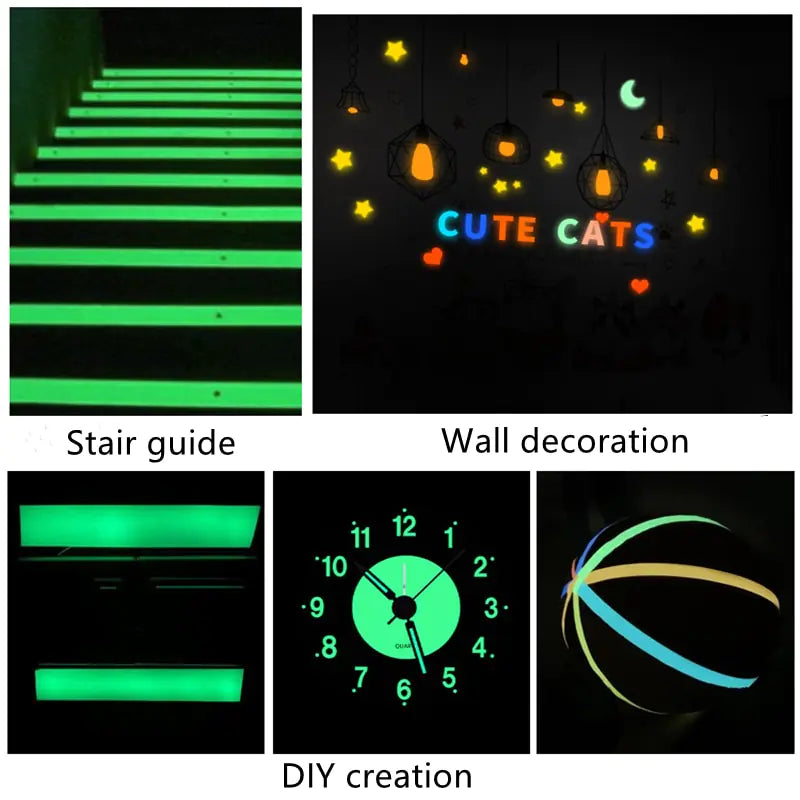 Luminous Self-Adhesive Glow-in-the-Dark Tape