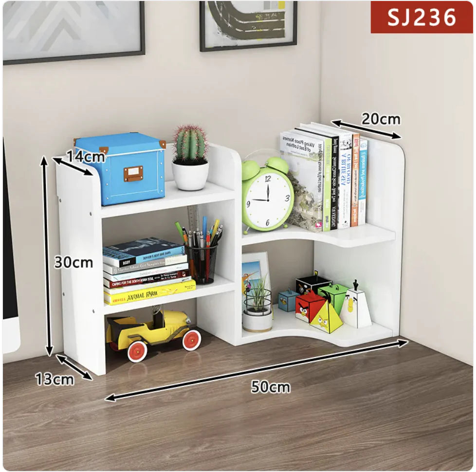 Multi-Layer Children's Desktop Bookshelf