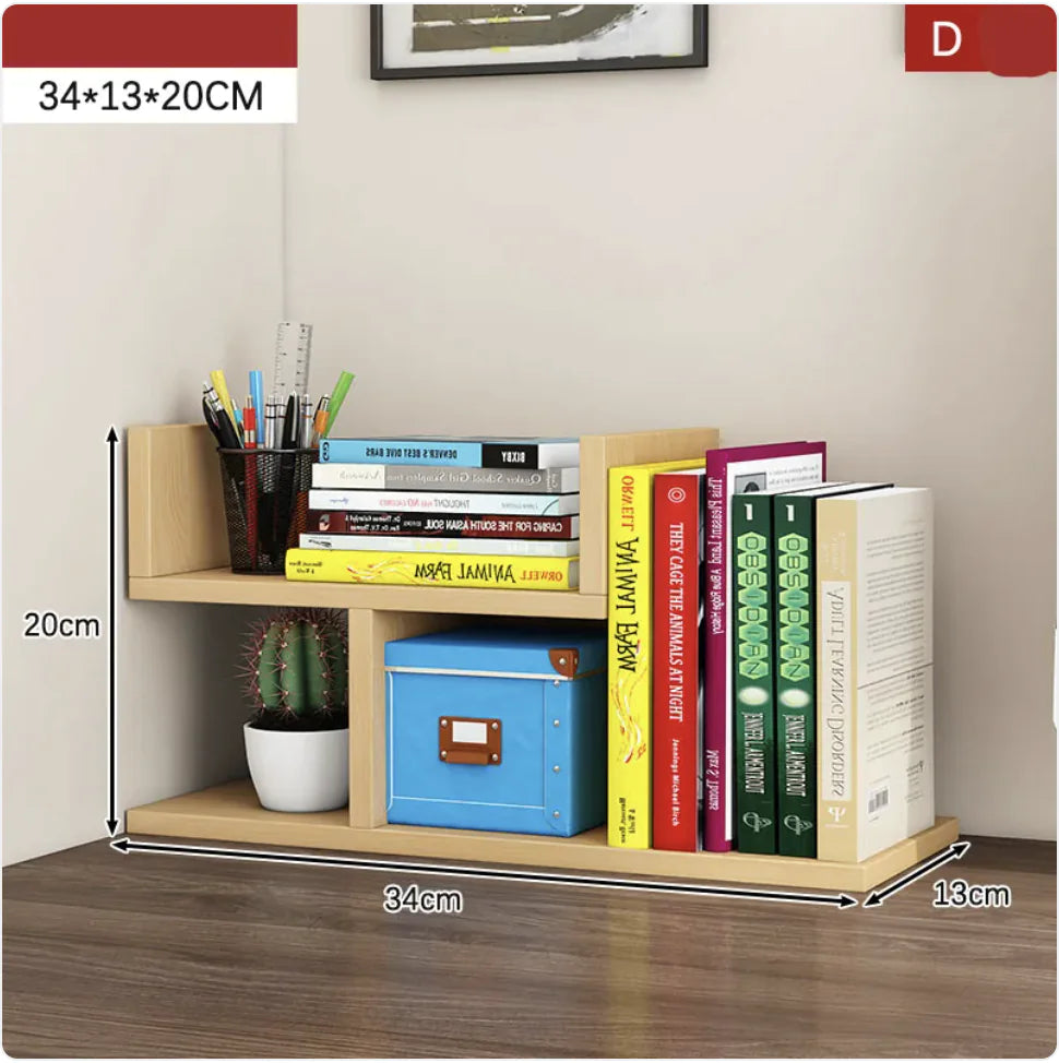 Multi-Layer Children's Desktop Bookshelf