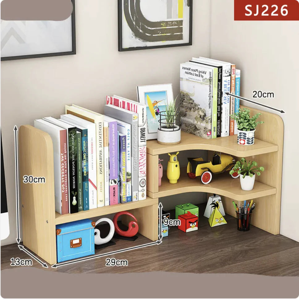 Multi-Layer Children's Desktop Bookshelf