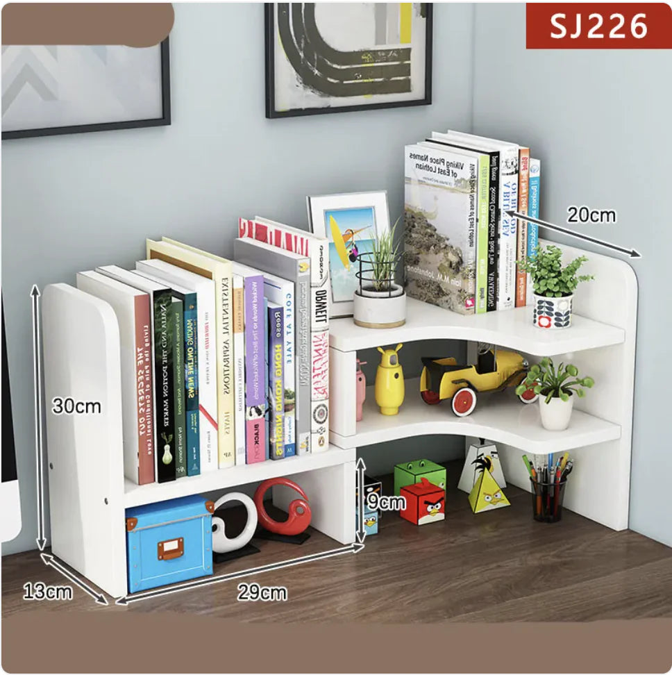 Multi-Layer Children's Desktop Bookshelf