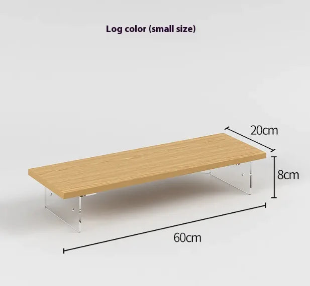 Acrylic & Wood Desktop Organizer Stand