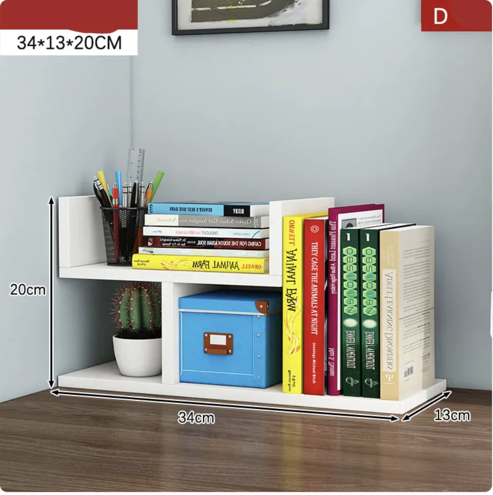 Multi-Layer Children's Desktop Bookshelf